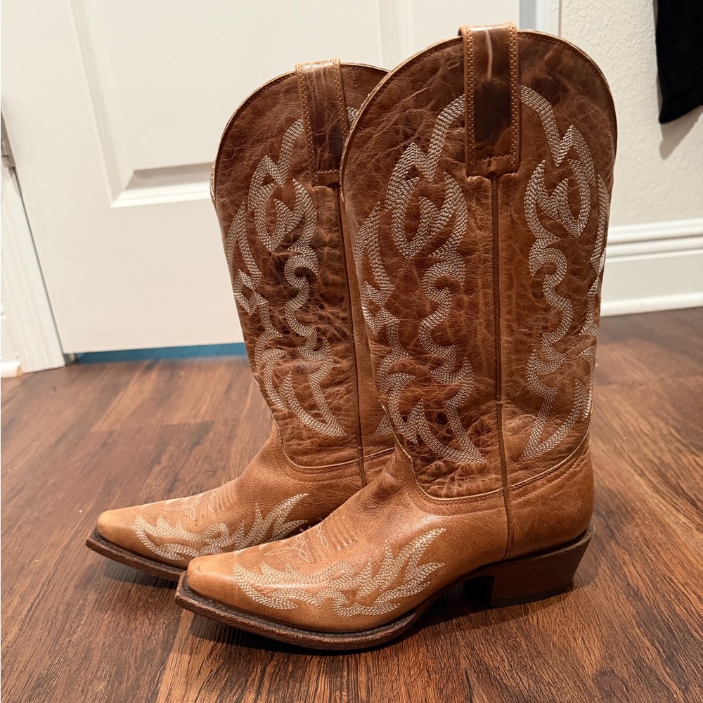 Brown Western Cowboy Boots